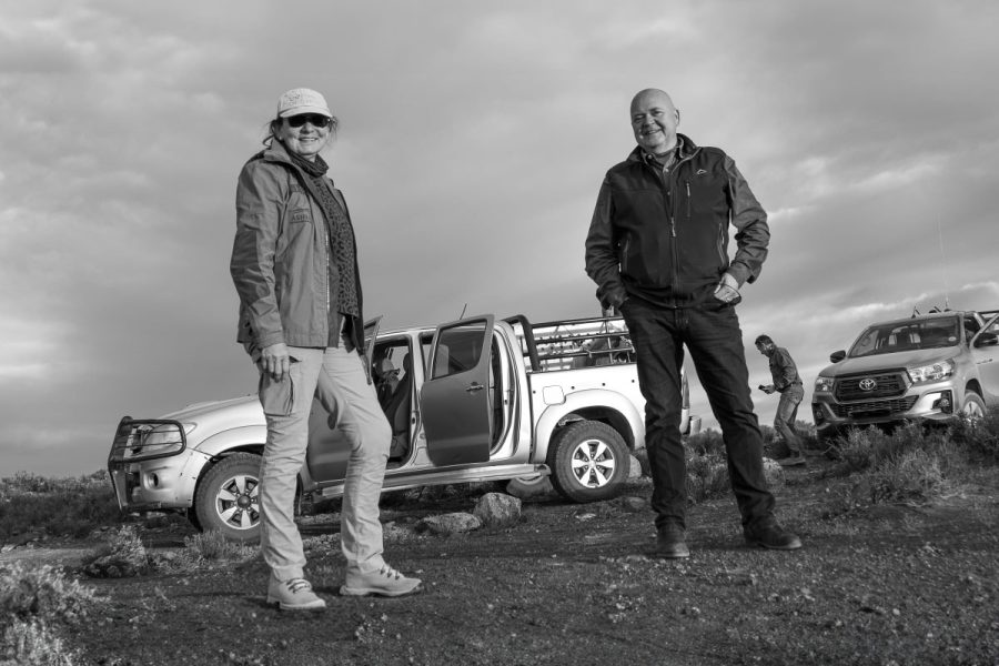 Chantal Rischard and Stephan Illenberger